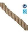 GLOBOSTAR® DECOCABLE 77647 Τριχιά Στριφτό Καλώδιο 3 x 0.75mm² IP20 - Μπεζ - Μ100 x Π3 x Υ3cm